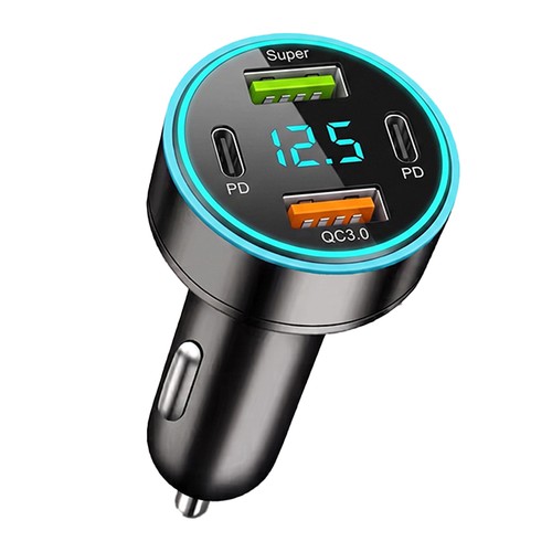 Caricabatteria auto usb e - caricabatteria,